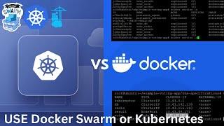 Docker Swarm vs Kubernetes witch is best for | live demo | must watch #devops #kubernetes #sre #aws