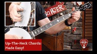 Learn Banjo Up-the-Neck Chord Shapes & HAVE FUN Too!