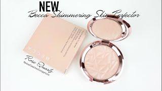 NEW! Becca Shimmering Skin Perfector Rose Quartz | Review, Swatches & Comparisons | JennaAnnxx