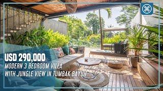 Boutique 3 Bedroom Leasehold Villa with jungle views, Tumbak Bayu, Canggu, Bali