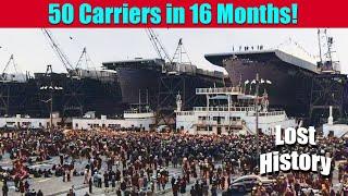 How a small town built 50 Aircraft Carriers in 16 months.