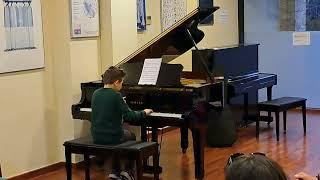 Mozart K.283 by Peter Lolis 9 years old - Agios Stefanos Odeon #piano