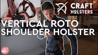 Vertical Shoulder Holster from Craft Holsters Review (Leather Shoulder Holster 1911)