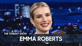 Emma Roberts Talks Kissing Kim Kardashian and Her Cocomelon Conspiracy Theory (Extended)