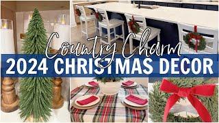 2024 CHRISTMAS DECORATE WITH ME | Kitchen & Nook | Country Bow Charm + CHRISTMAS MUG REVEAL!!