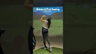 Beautiful golf swing. Kimeunsun KLPGA pro #golf #golfshorts #golfswing #golftips #ゴルフ #ゴルフスイング