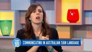 Drisana Levitzke-Gray: Teaching Auslan | Studio 10