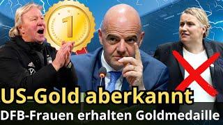 Eilmeldung! FIFA und IOC wollen US-Gold aberkennen und an DFB-Frauen übergeben!