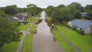 Pearland residents near Clear Creek dealing with aftermath of Tropical Storm Beta