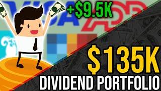 I Bought $9.5k of Dividend Stocks | Portfolio Update #41