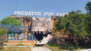 Visit a crocodile-themed amusement park in Indonesia || Predator Fun Park, Batu City