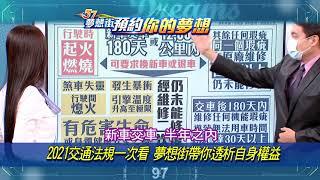 【預告】2021交通法規一次看 夢想街帶你透析自身權益