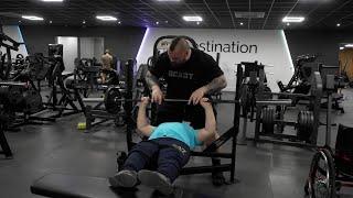 Eddie Hall Helps Make A Wish Kid With Bench Press