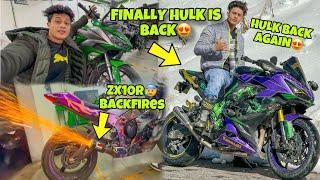 HULK IS BACK | Finally Zx10r BackFires | 2.5 million  SUPERBIKE  Preparation for Ladakh Ride