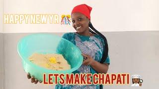 Clare Ocholla is live! HNY LETS MAKE CHAPATI 🫘