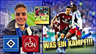 WAS EIN KAMPF! HEUER FERNANDES rettet den HSV!  | Hamburger SV vs FC Nürnberg - Stadionvlog | MIDO