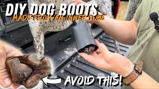 DIY Bird Dog Boots | Cheap and Easy!