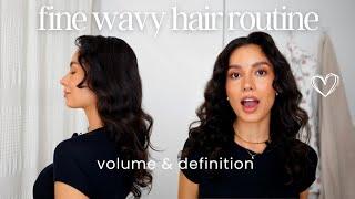 get volume on your fine wavy hair: products to use