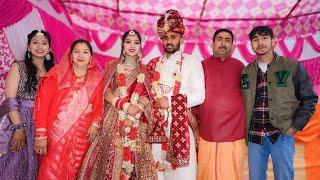 My weeding video ( entry ) जयमाला के टाइम पर पतिदेव ने करी खतरनाक entry ️#@HimanshuRana-ri7cw