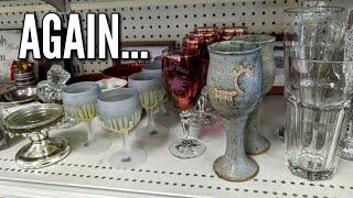 IM RUNNING OUT OF LUCK AT GOODWILL! THRIFT WITH ME | INTENTIONAL THRIFTING