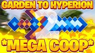 Mega Coop Garden from NOTHING to a HYPERION!! (Part 2) -- Hypixel Skyblock