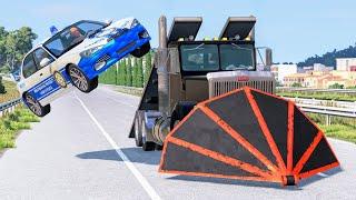 Crazy Police Chases #151 - BeamNG Drive Car Crashes | CrashBoomPunk