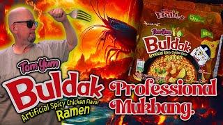 Samyang Buldak Tom Yum Ramen Professional Mukbang