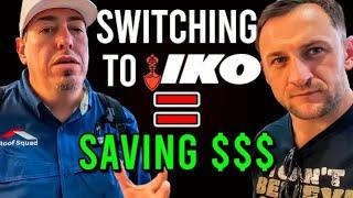 How "True Square" IKO Can Save You Money on Commercial Big Roofs