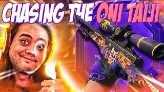ANGVIL MAKES AN INSANE COME BACK ON SKINCLUB AWP ONI TAIJI