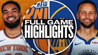 KNICKS at WARRIORS | FULL GAME HIGHLIGHTS | March 15, 2025