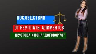 Что будет, если не платить алименты? Последствия от неуплаты алиментов. #Договор78