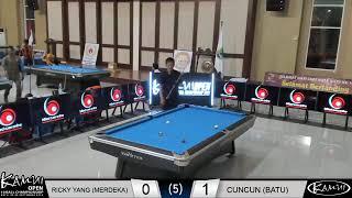 Ricky Yang (Merdeka) VS Cun Cun (Batu) | Kamui Open 10 Ball 2019