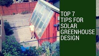 7 Passive Solar Greenhouse Design Tips