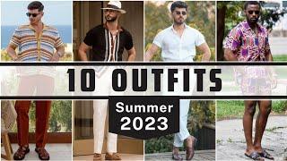 10 Latest Summer Outfit Ideas For Men 2023 | Men's Fashion