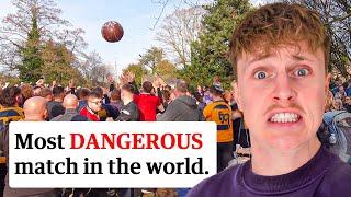 I Experienced The Most DANGEROUS Football Match In The World