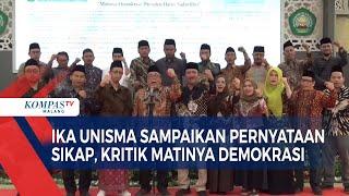 Pernyataan Sikap Ikatan Alumni Unisma, Kritik Jokowi Atas Matinya Demokrasi