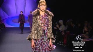 ANNA SUI: MERCEDES-BENZ FASHION WEEK Fall 2014 COLLECTIONS | MBFW