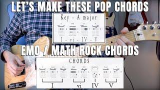 Let's Make These Pop Chords Into Math Rock Chords