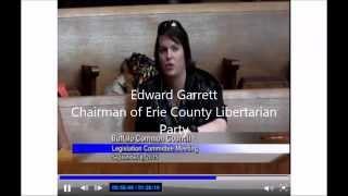 Edward Garrett  Testimony on Cannabis to Buffalo Common Council (Part 2)