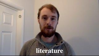 How To Pronounce 'Literature': Word Of The Day #9