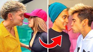 IMITANDO TIKTOKS EN PAREJA VIRALES CON DOMELIPA!