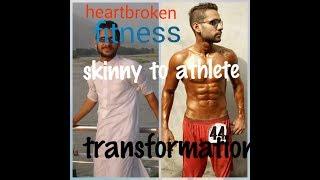 Transformation | shahab shah| skinny to Fit | Muscular Aesthetic | before after