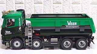 1/14 Scale RC Truck TAMIYA MERCEDES-BENZ AROCS 4151 8x4 TIPPER TRUCK Test