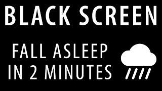 10 hours Gentle Rain for Instant Sleep | Relaxation | Black Screen | Beat Stress.