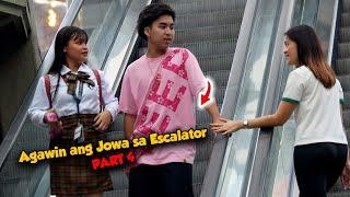 Agawin ang Jowa ng Iba sa Escalator Prank "Muntik na Mag Hiwalay" Part 4