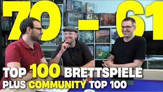  Plätze 70 - 61 • Die Top 100 Brettspiele aller Zeiten von Ben, Flo & der Community