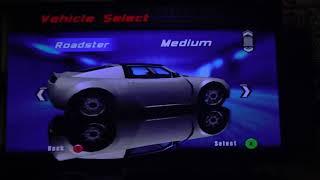 Burnout Gamecube Ending + All tracks and Cars