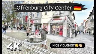 Offenburg City Center - Walking Tour - 4K