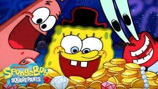 SpongeBob's BIGGEST Treasure Hunts Ever! ‍️ | 40 Minute Compilation | SpongeBob