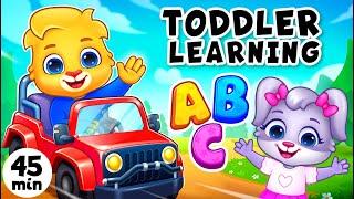 Toddler Learning Counting, Shapes, ABC, First Words For Kids, Toddler Videos & Baby Songs With Lucas